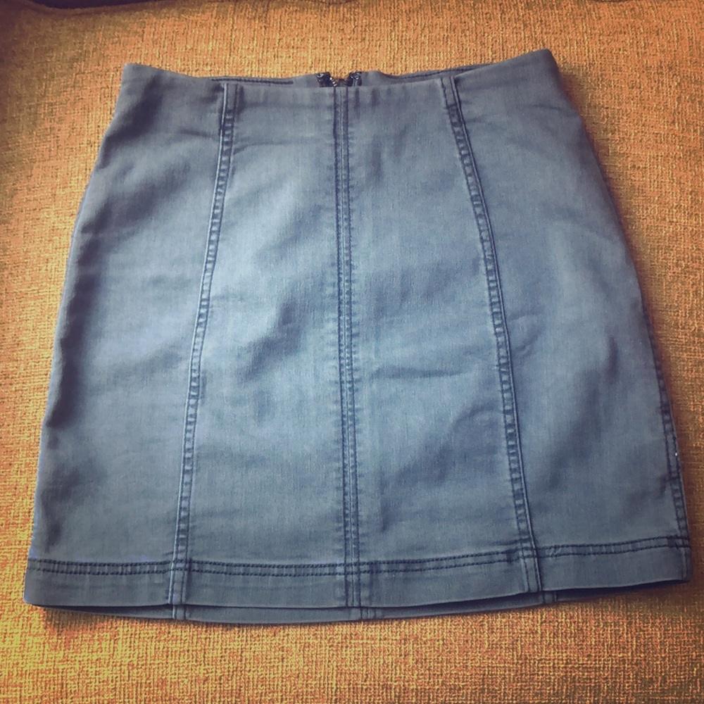 Free People mini skirt - grey